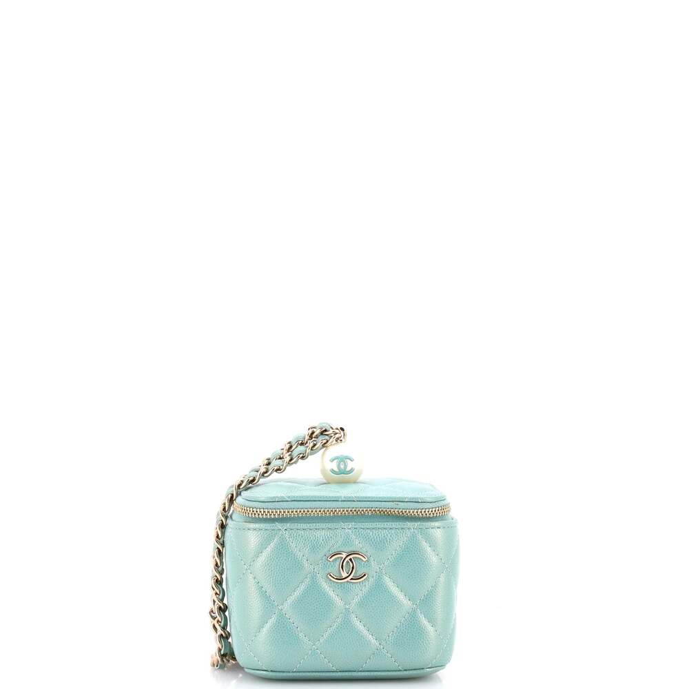 Chanel Classic Pearl Vanity Case With #307034C28B